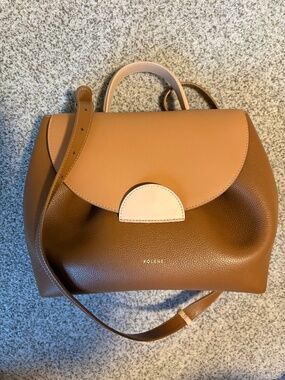 Polene Numero Un Trio Camel Bag